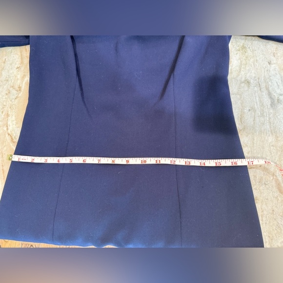 Women’s LILLY PULITZER Bronte Shift 63062 bejeweled beaded navy dress. Size 4 - Picture 8 of 8